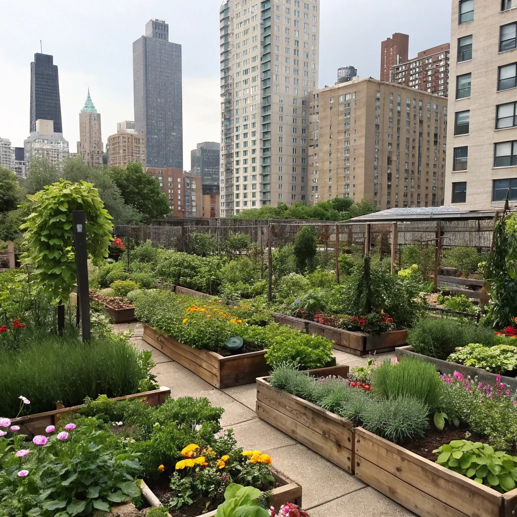 Emma's urban garden project