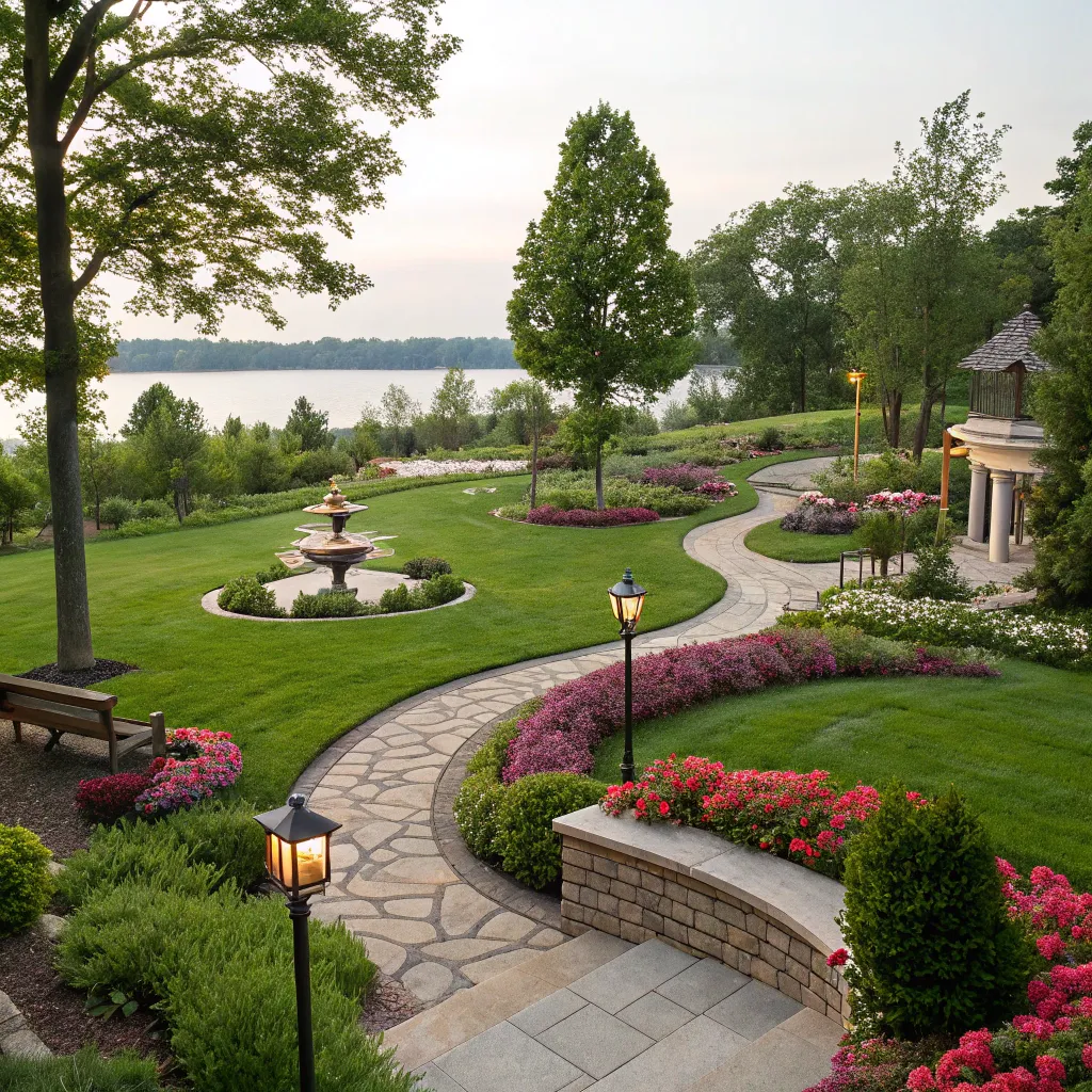 Landscape design art